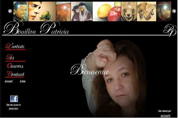 Site internet Patricia Bouillon